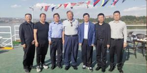 中國黃河文化經(jīng)濟發(fā)展研究會何光暐會長一行赴我市考察交流，與文旅集團達成戰(zhàn)略合作